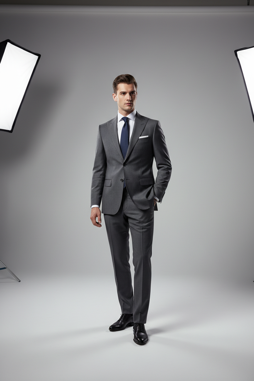 Costume Sur-Mesure Blanc