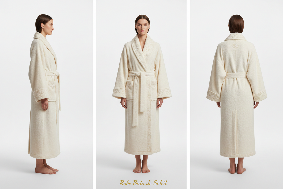 Robe Bain de Soleil Ivoire