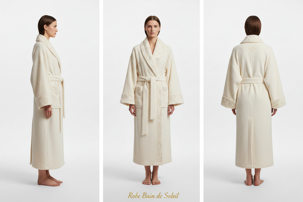 Robe Bain de Soleil Ivoire